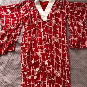 Authentic silk Japanese kimono